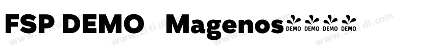 FSP DEMO   Magenos字体转换